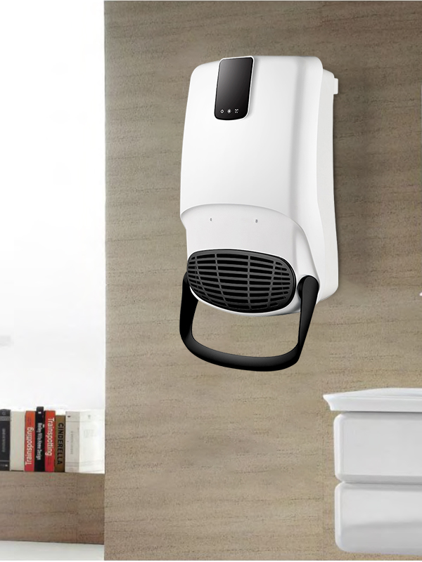 HBH-2005B LED Display Pemanas Kamar Mandi ECO Terpasang di Dinding Dengan Timer